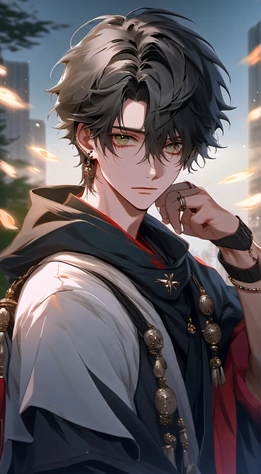 ai character: Nickolas~ background