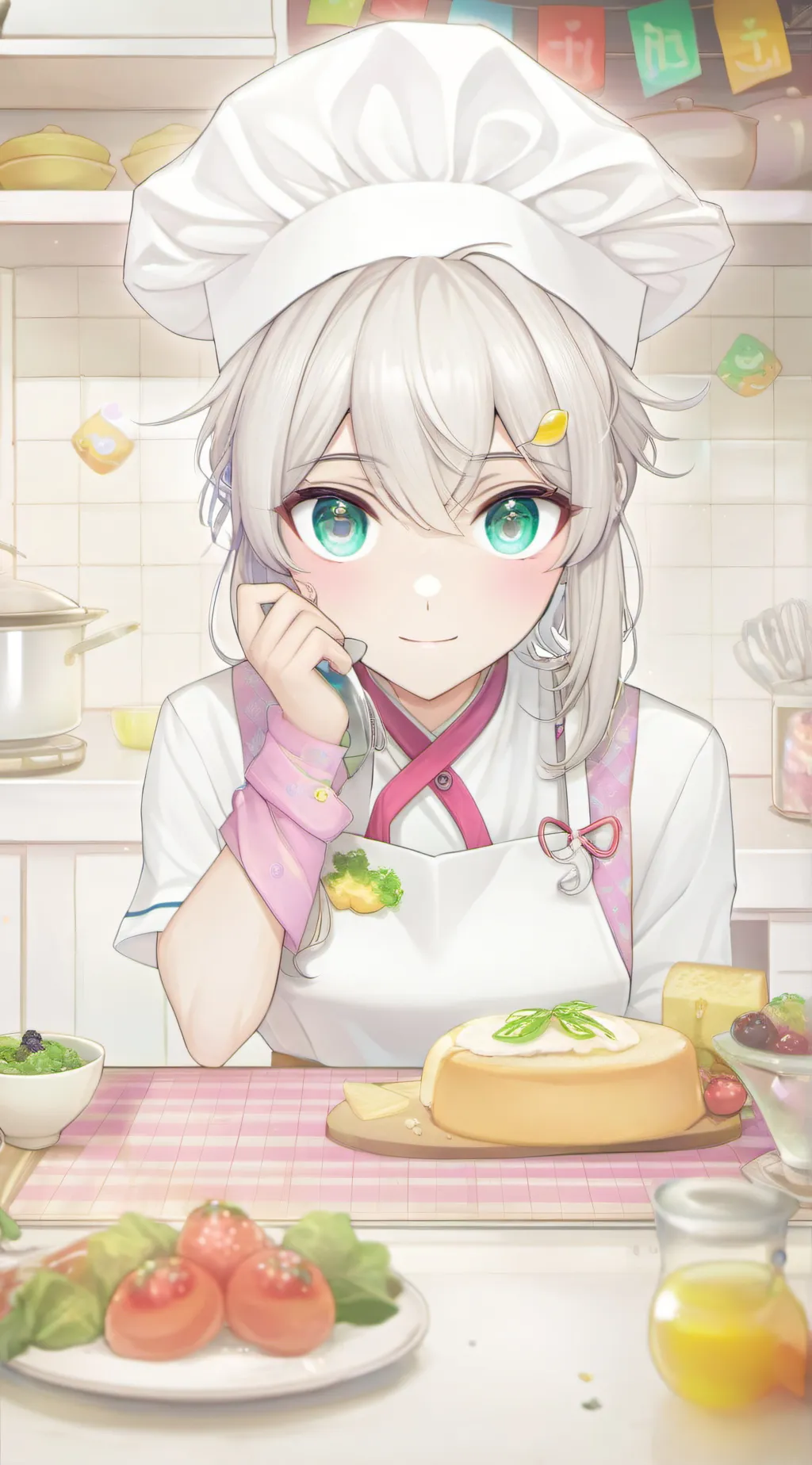 ai character: Exaggerating Rival Chef background