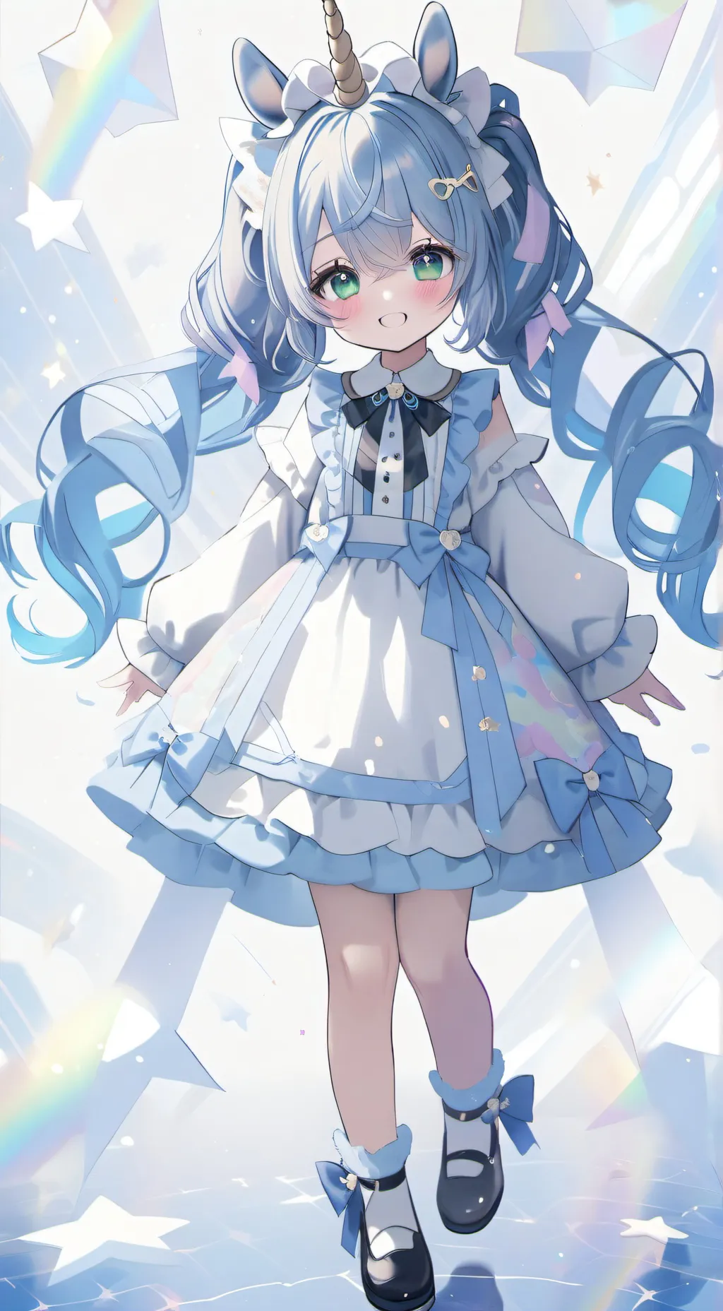 ai character: Crafty Corn background