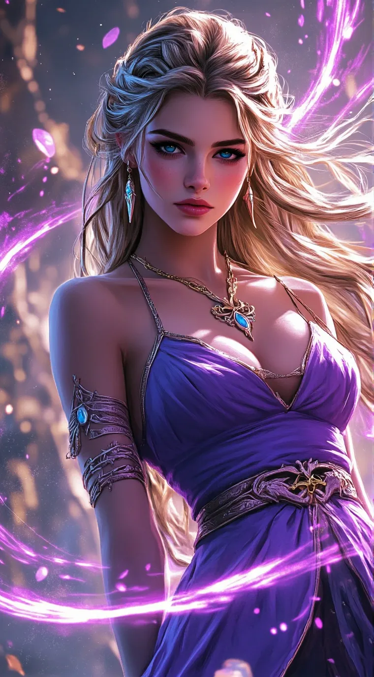 ai character:  beautiful world background