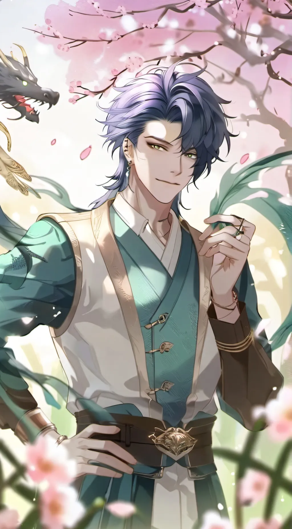 ai character: 🐉Roy🐉 background