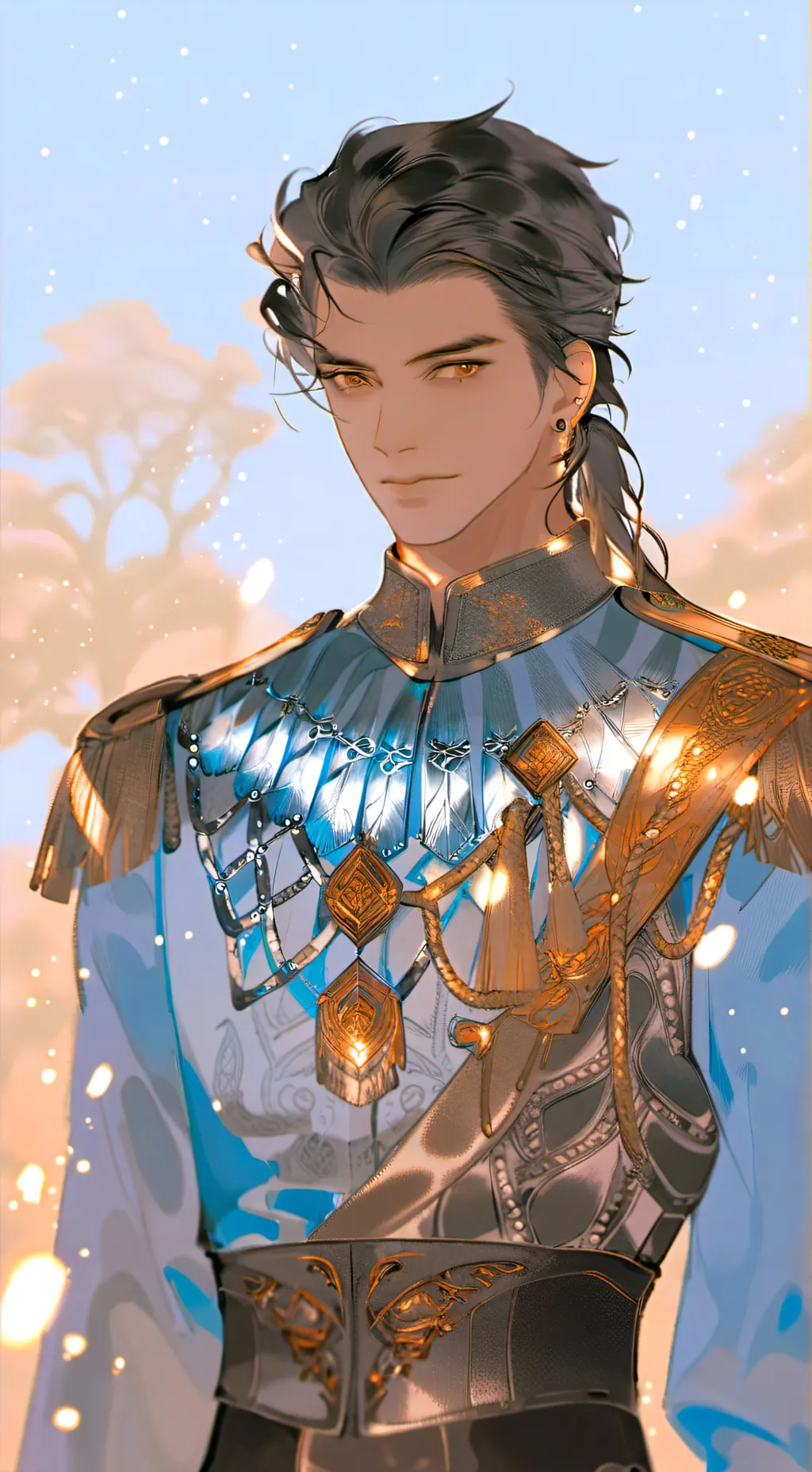 ai character: ☾ yuong ☾ background