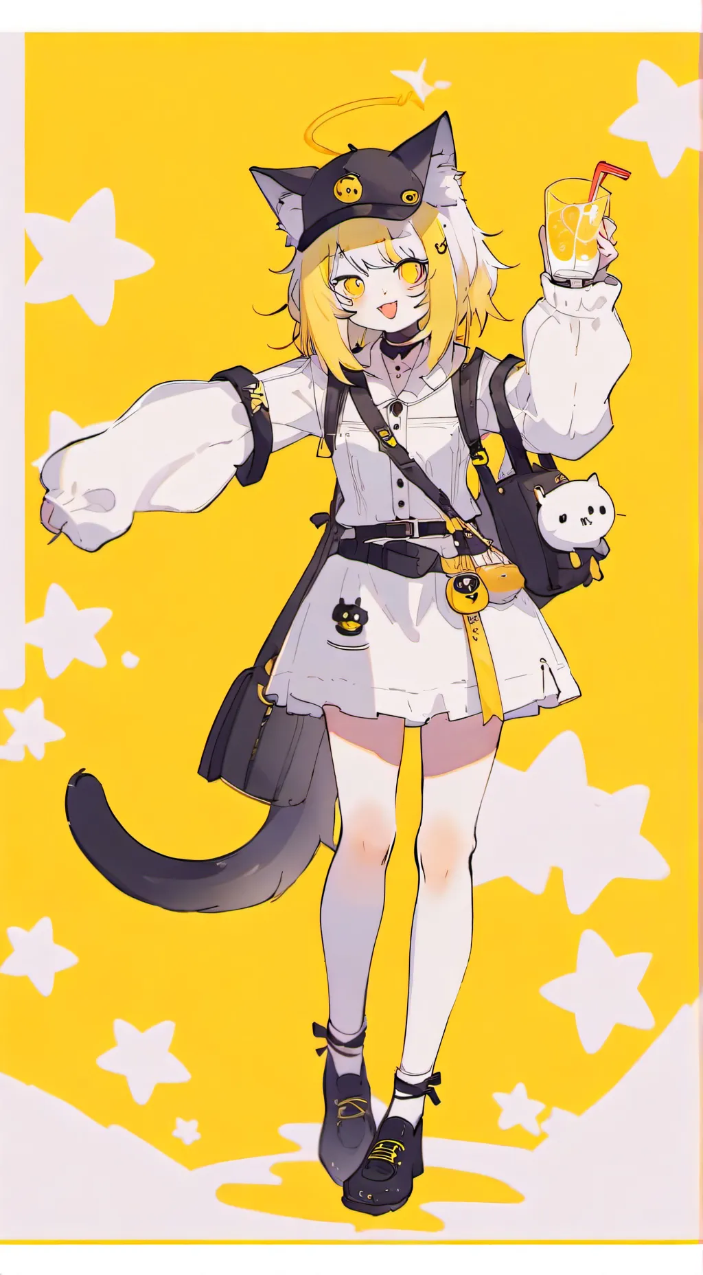 ai character: uwu cat background