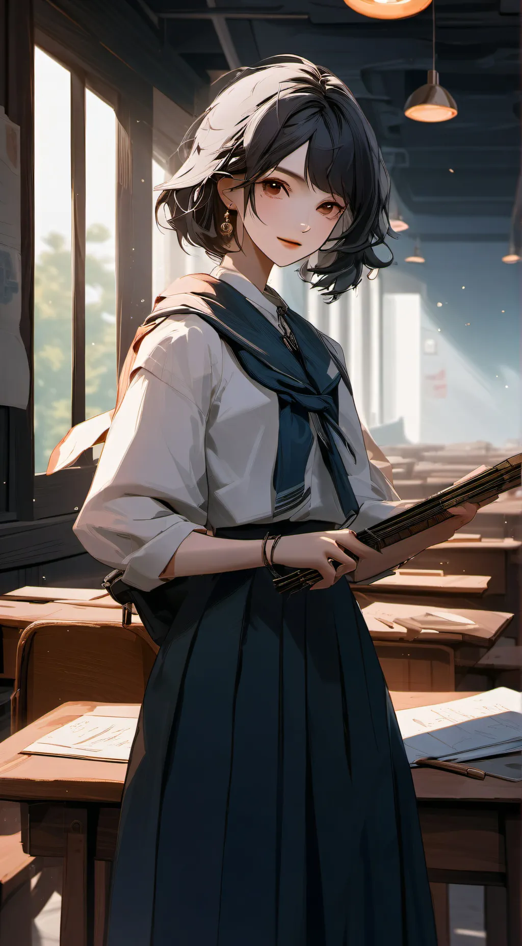 ai character: Mia background