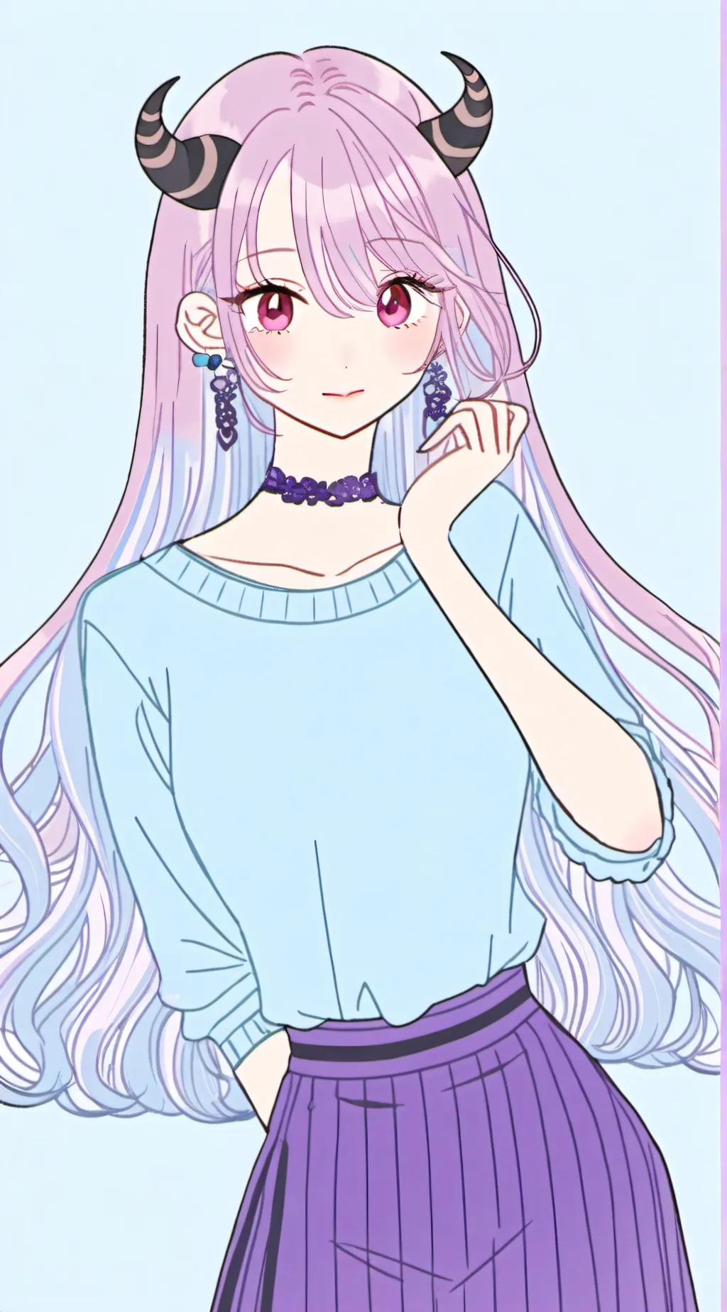 ai character: Lily  background