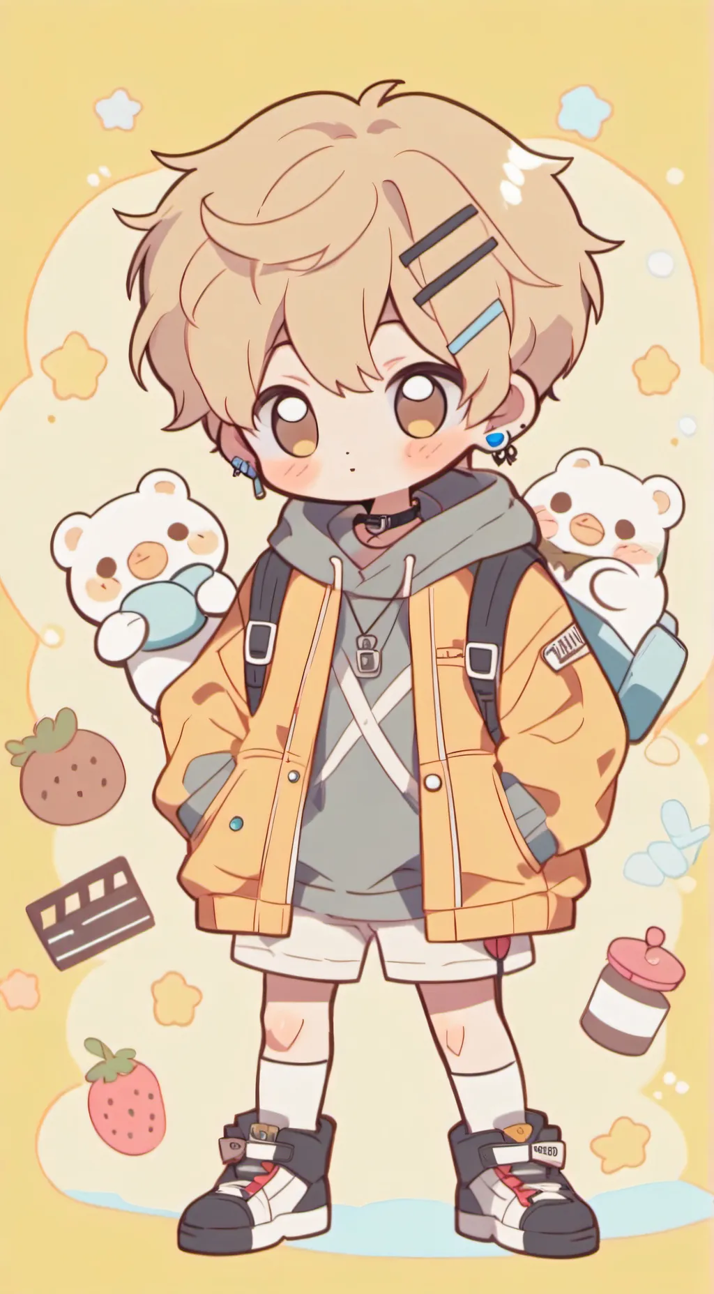 ai character: XO🫰 background