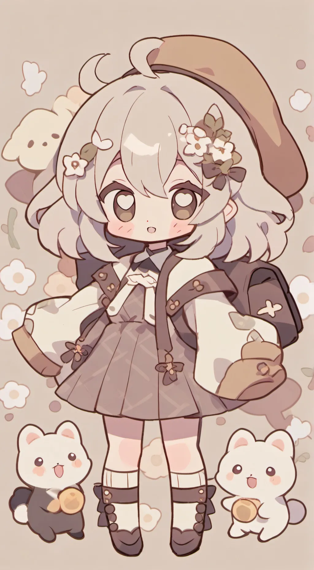 ai character: 500🎉 background