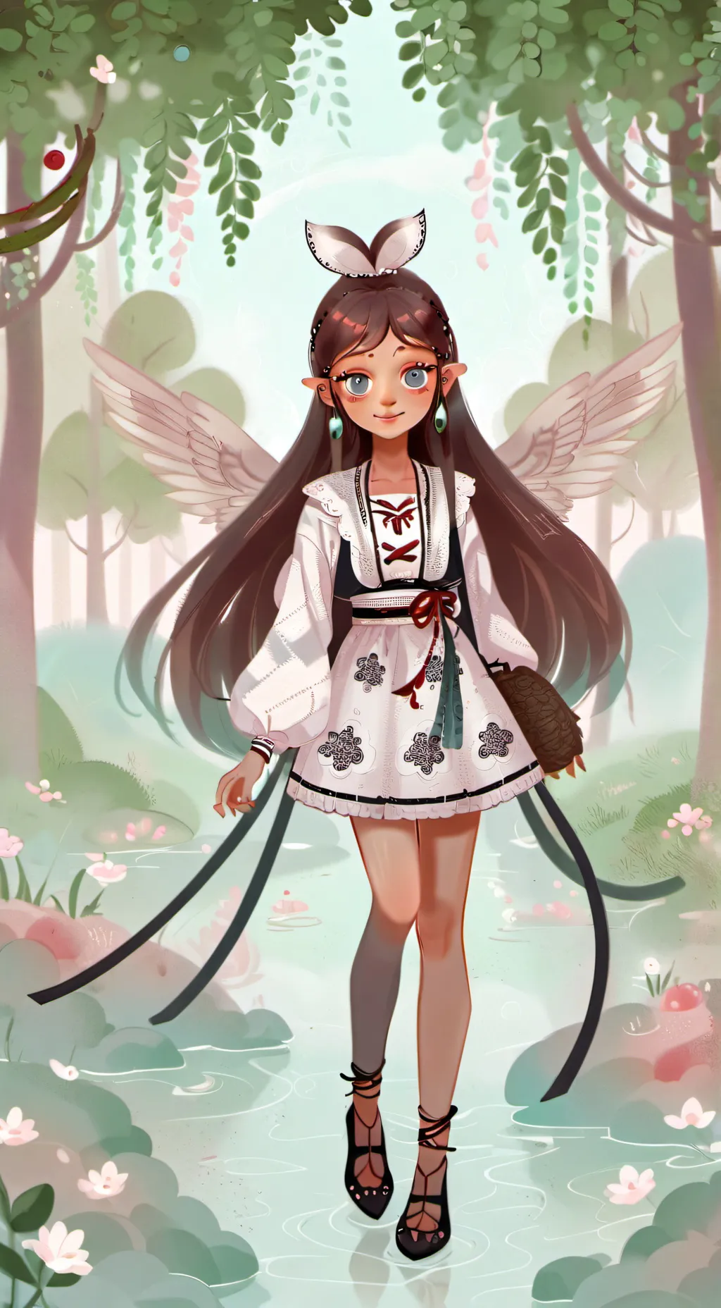 ai character: lily background