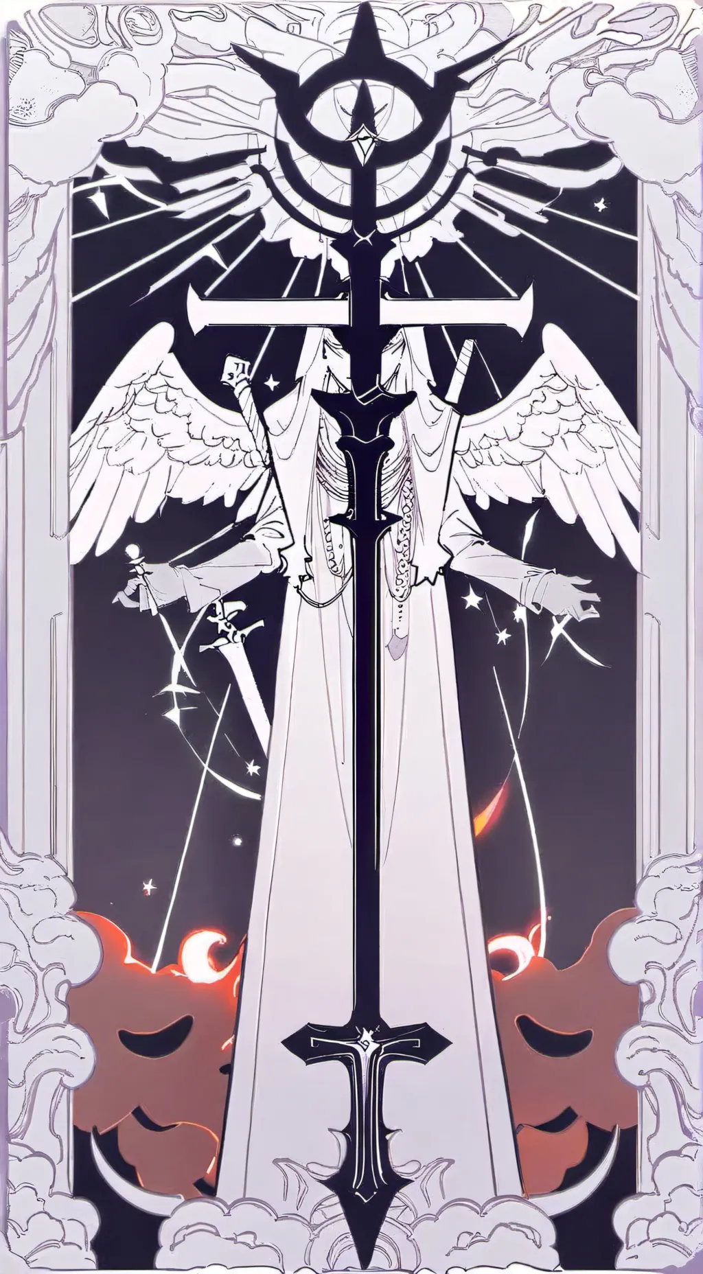 ai character: DF And ED background