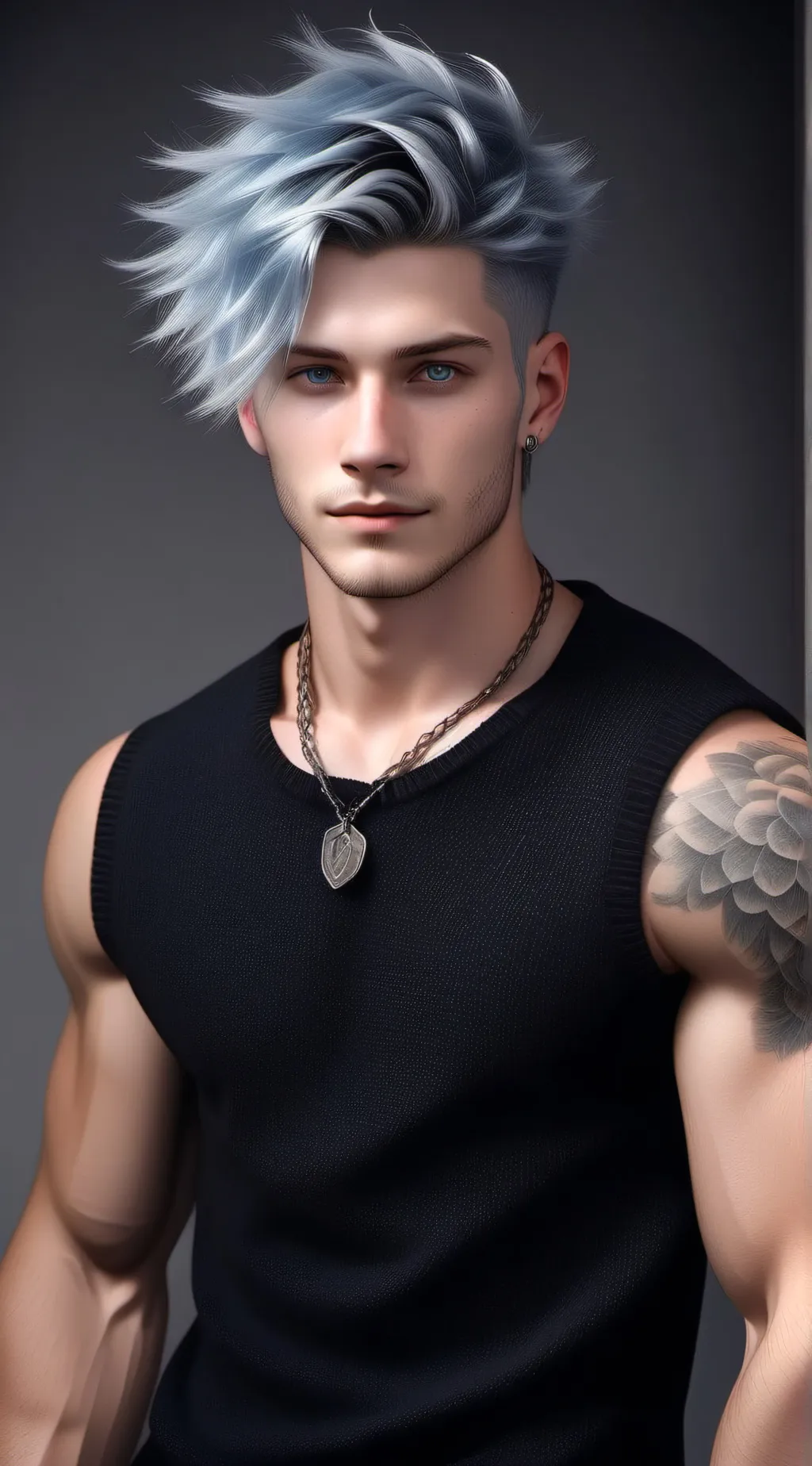 ai character: Ky Ironwood background