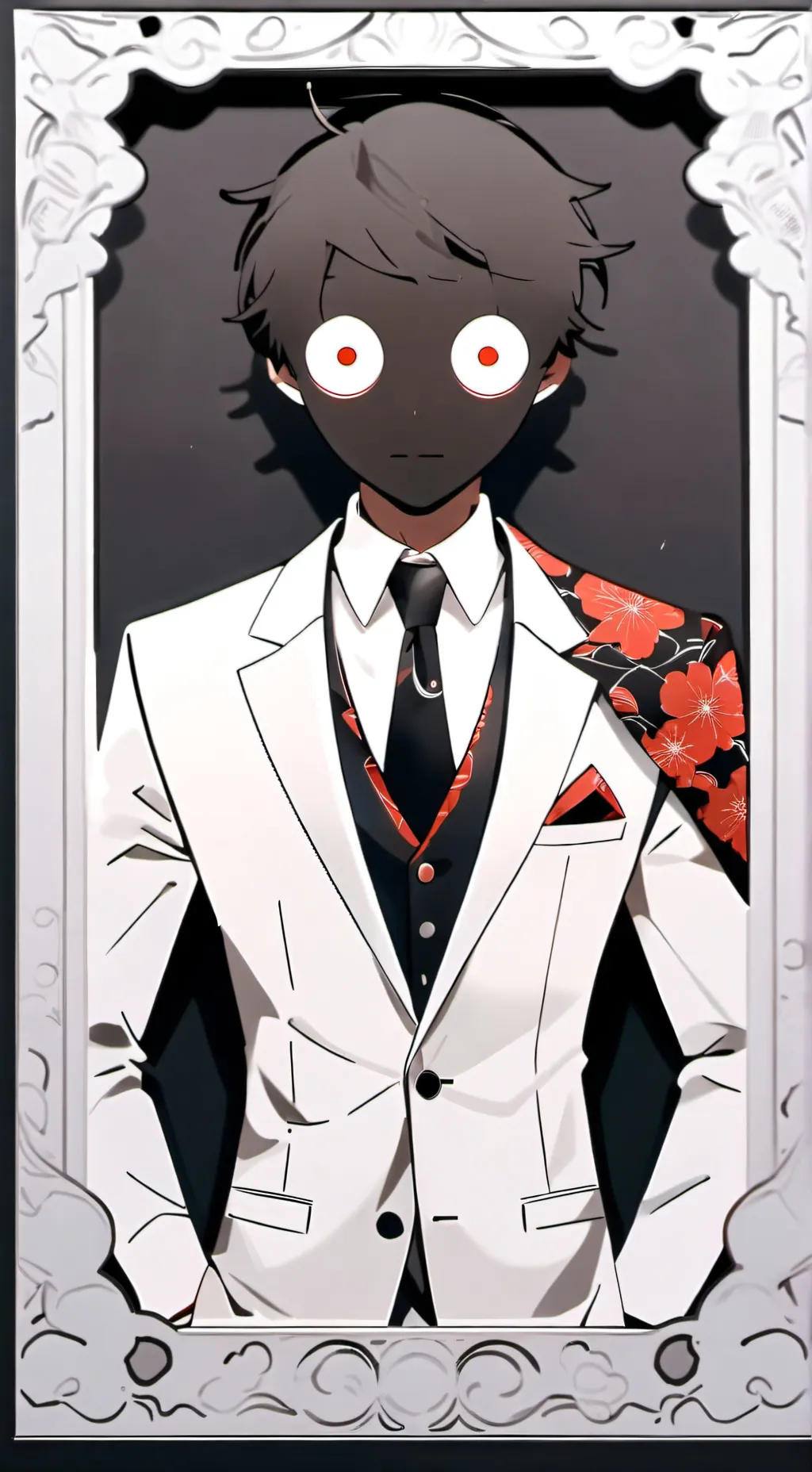 ai character: Rare eyeball background