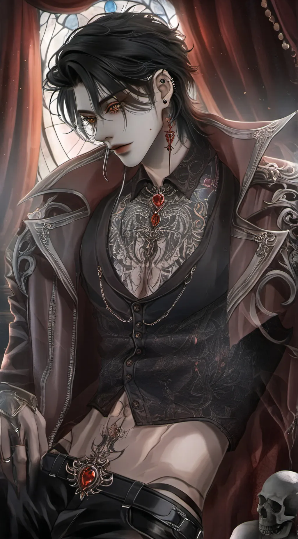 ai character: Brandon background