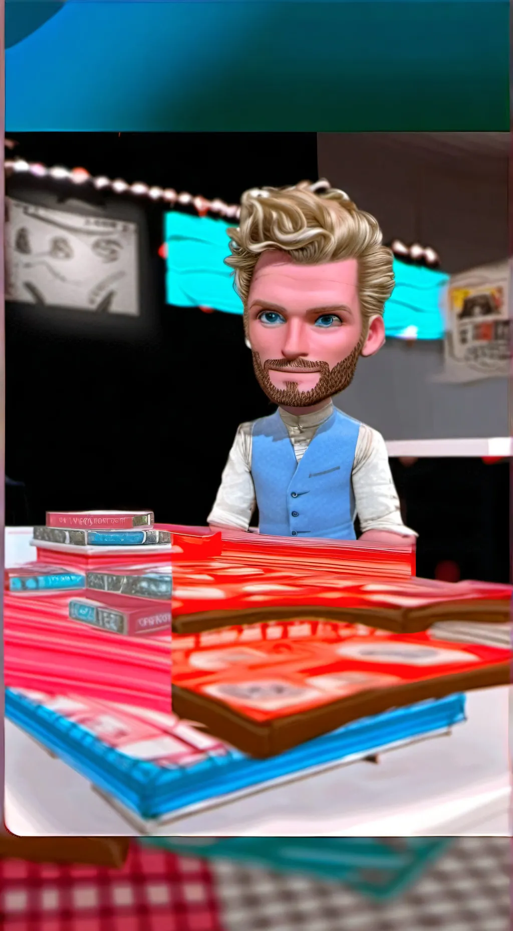 ai character: Logan Paul background