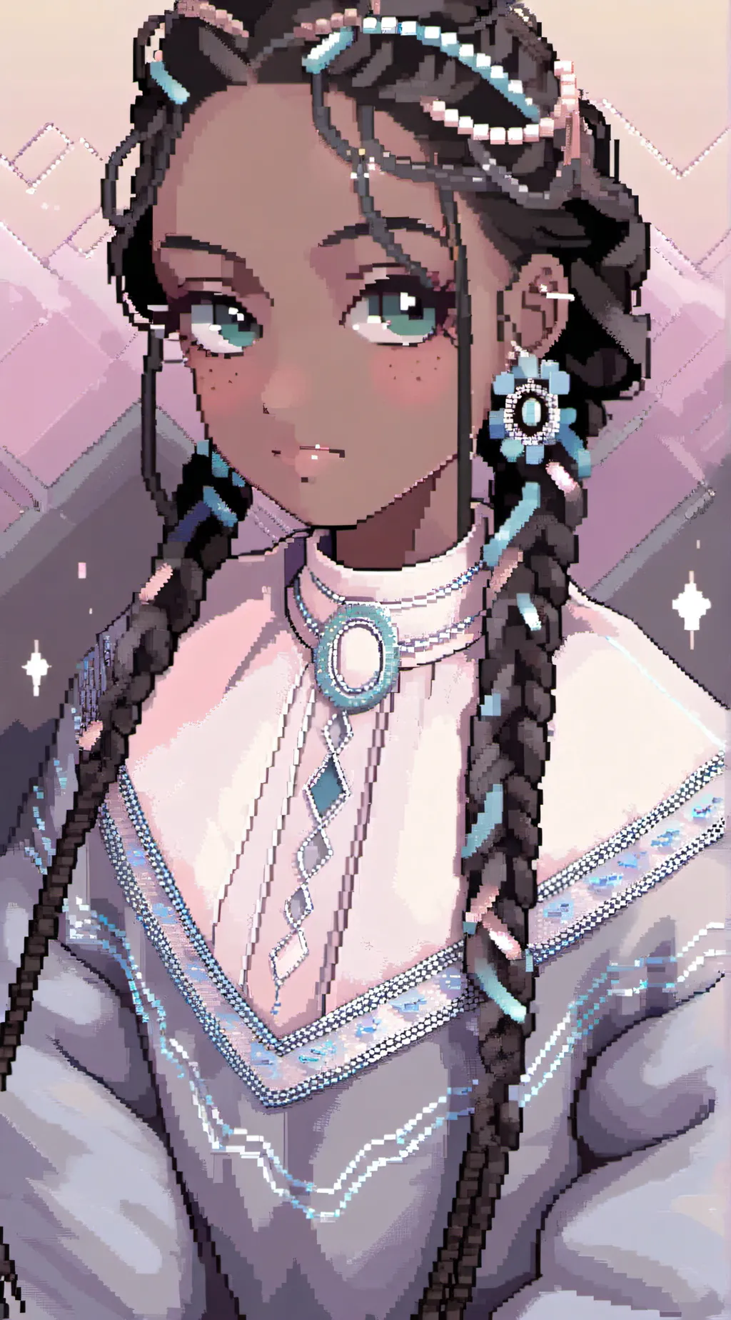 ai character: Ella background