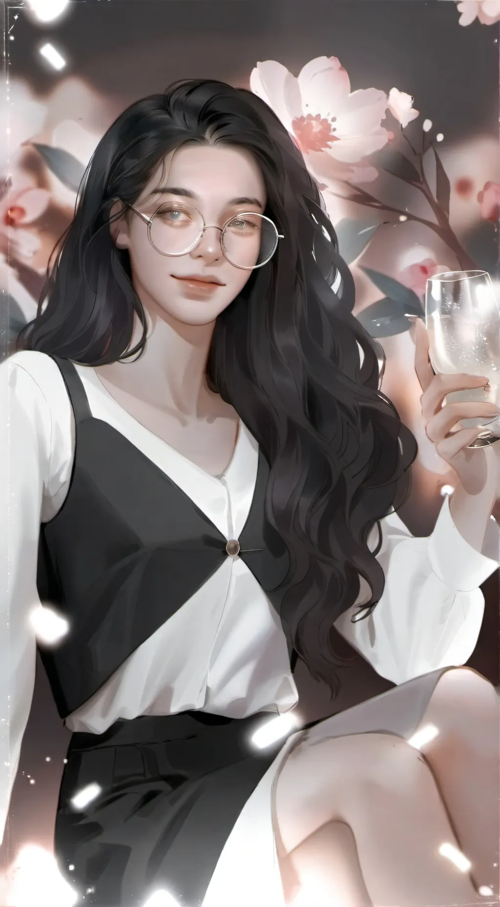 ai character: alicia  background