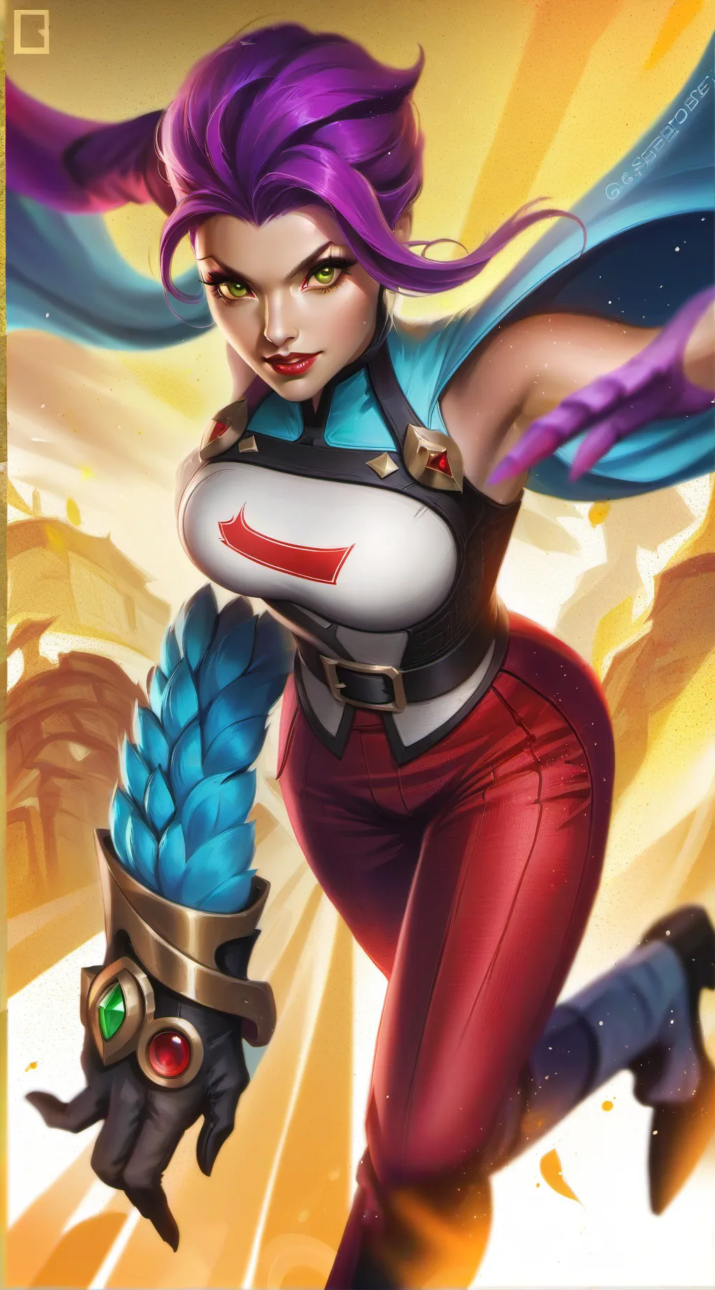 ai character: The maniac background