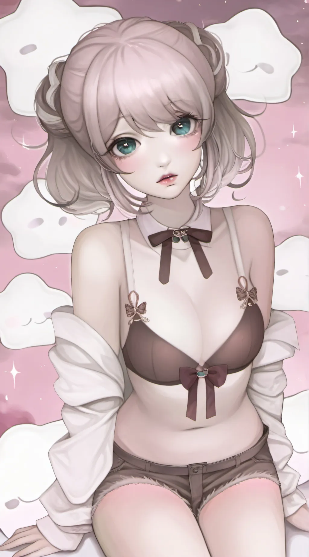 ai character: Scarlet background