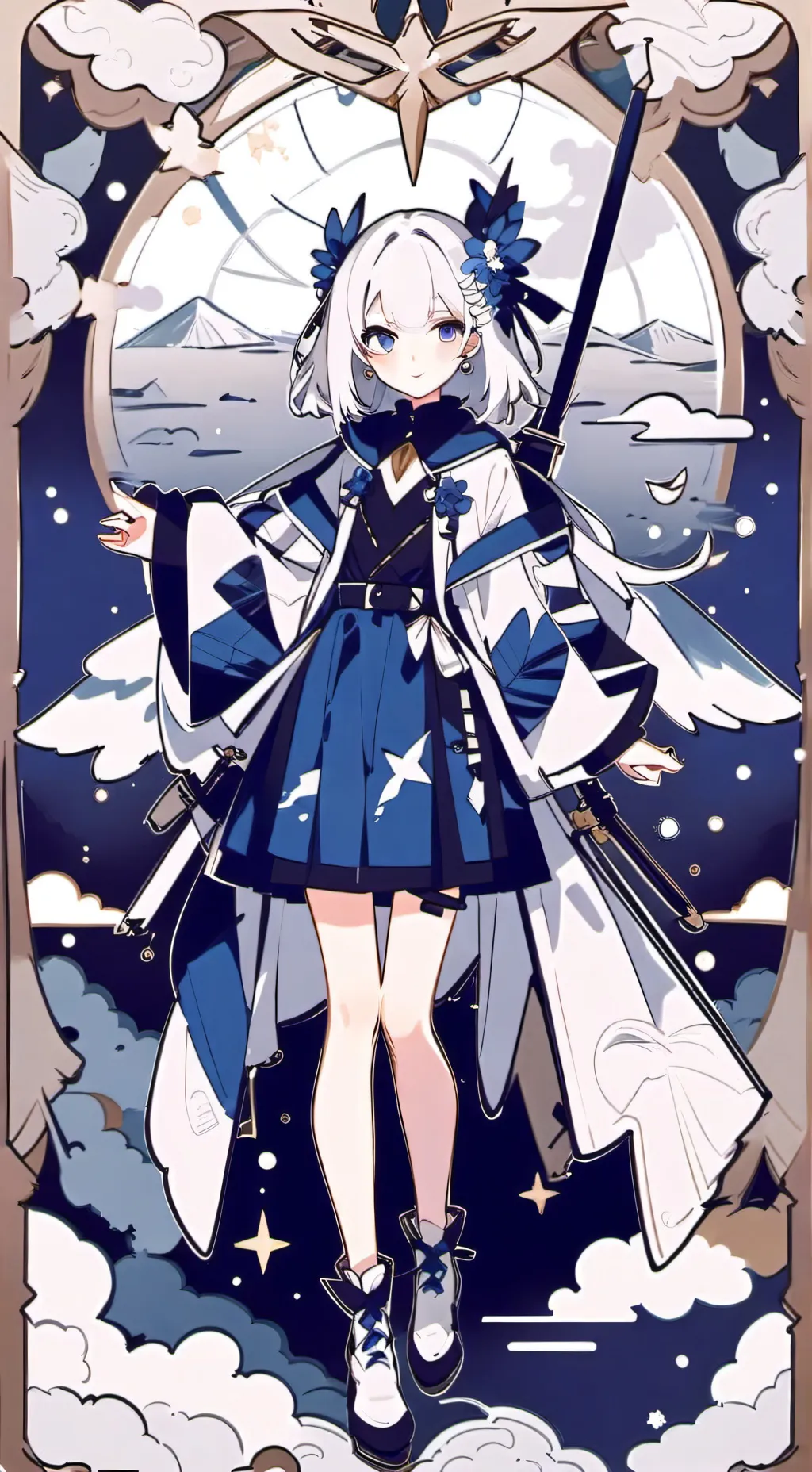 ai character: hh background