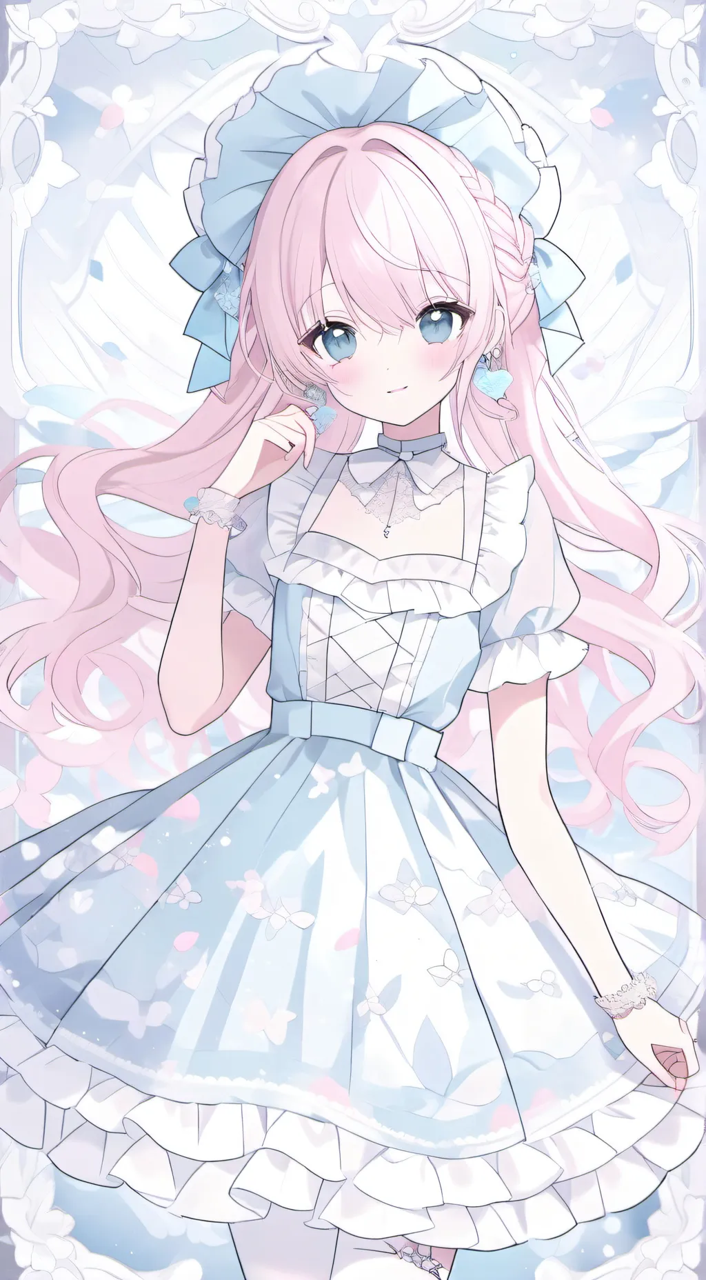 ai character: 💢YuNi💢✨ background