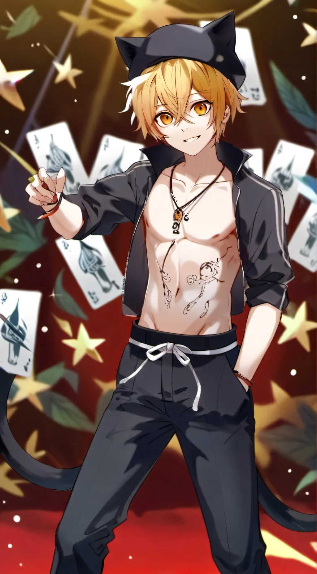 ai character: Andy background