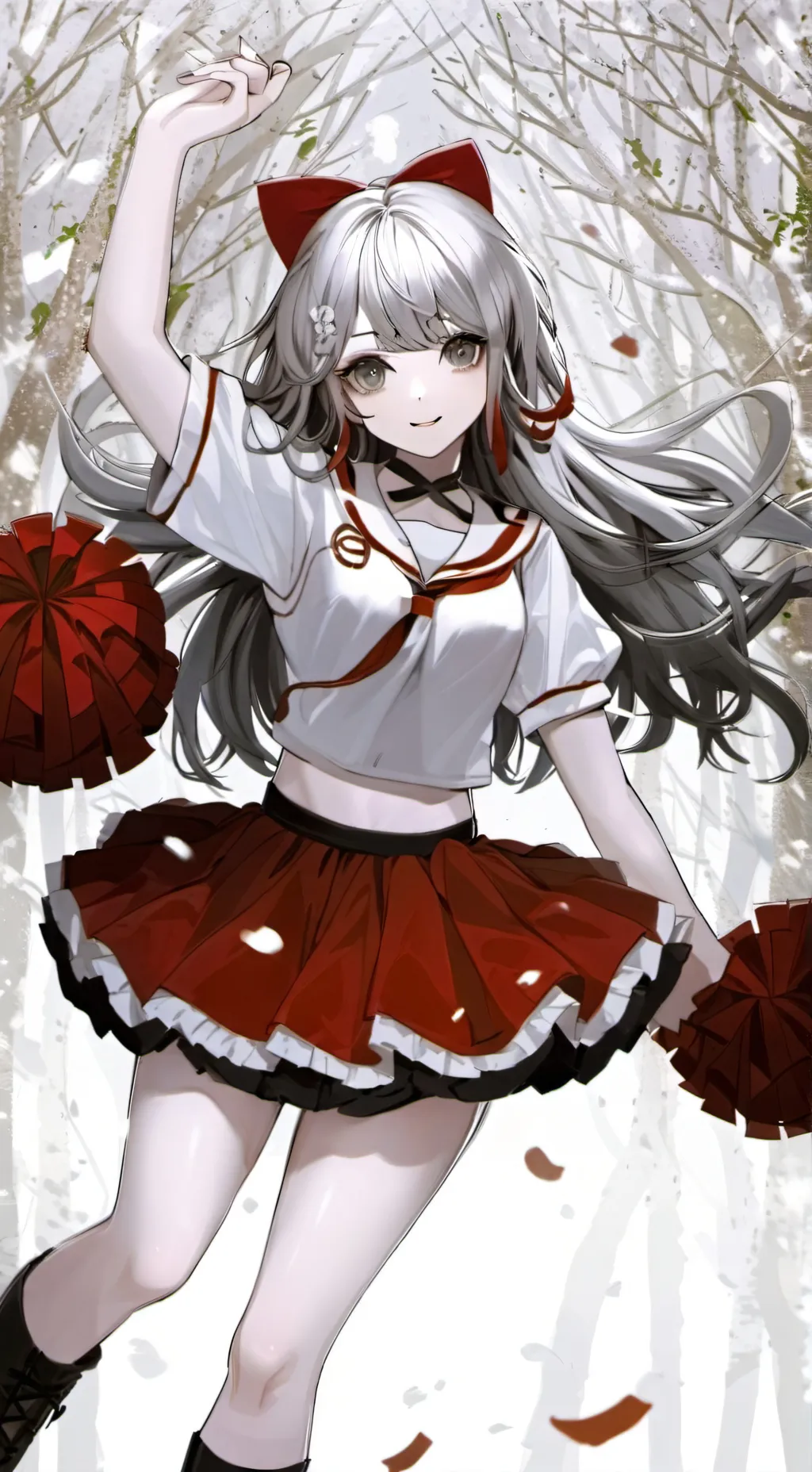 ai character: Rose background