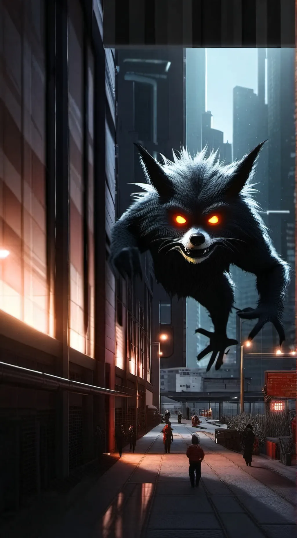 ai character: КартунКэт background