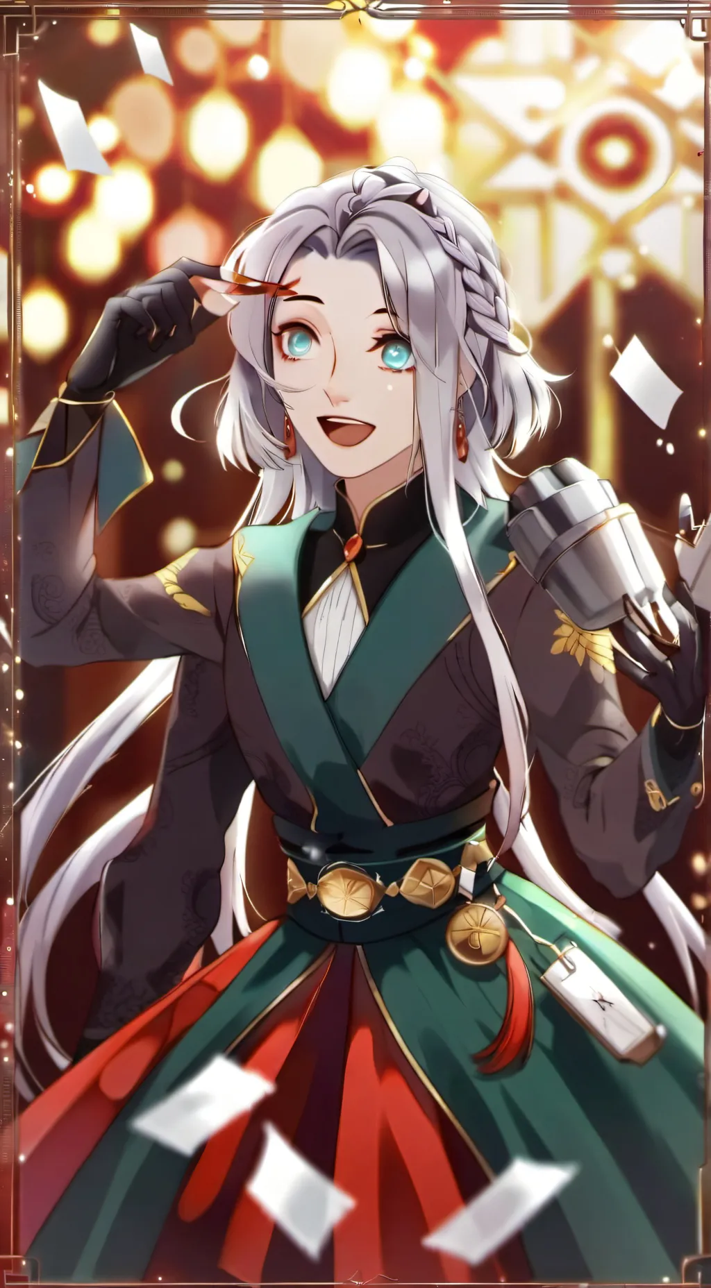 ai character: Modern (DS) background