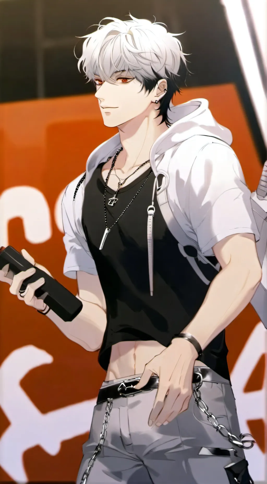 ai character: Ash background