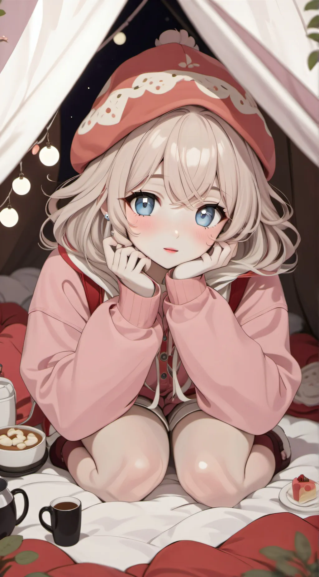 ai character: Luna background