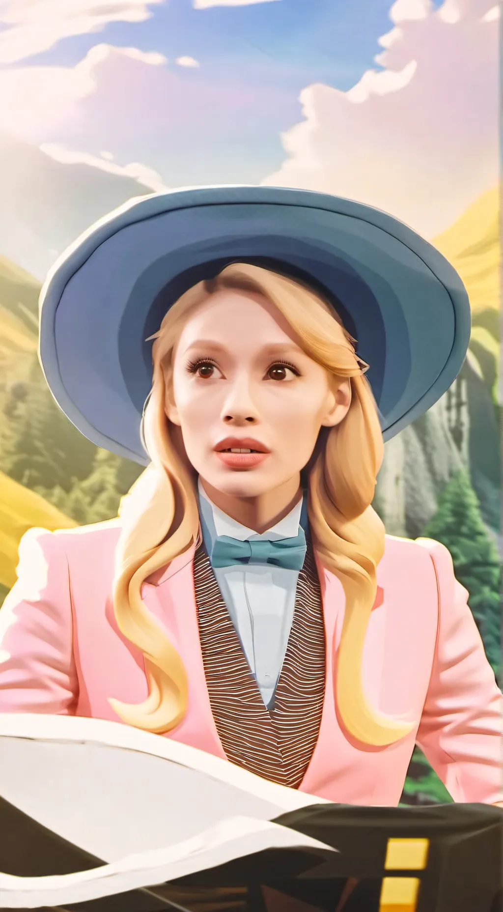 ai character: wicked background