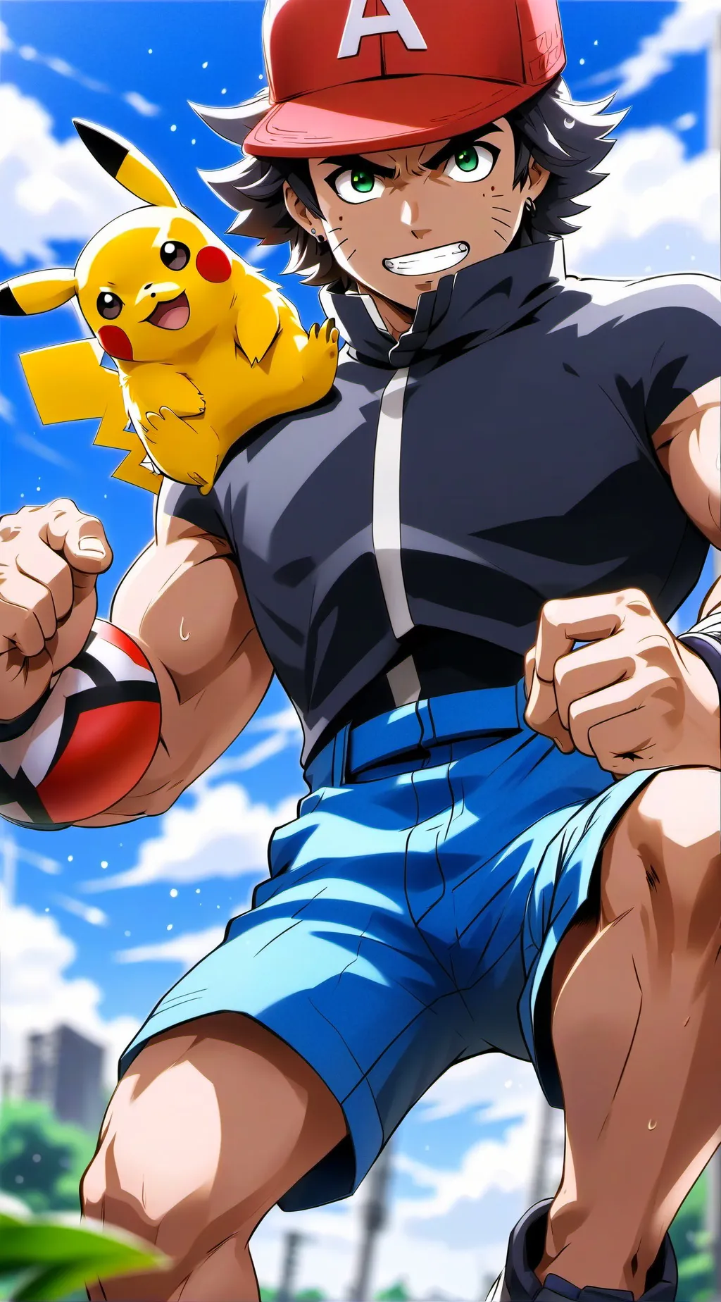 ai character: Joseph Joestar  background