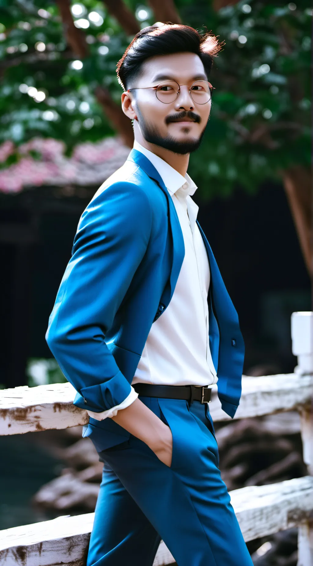 ai character: stickman background