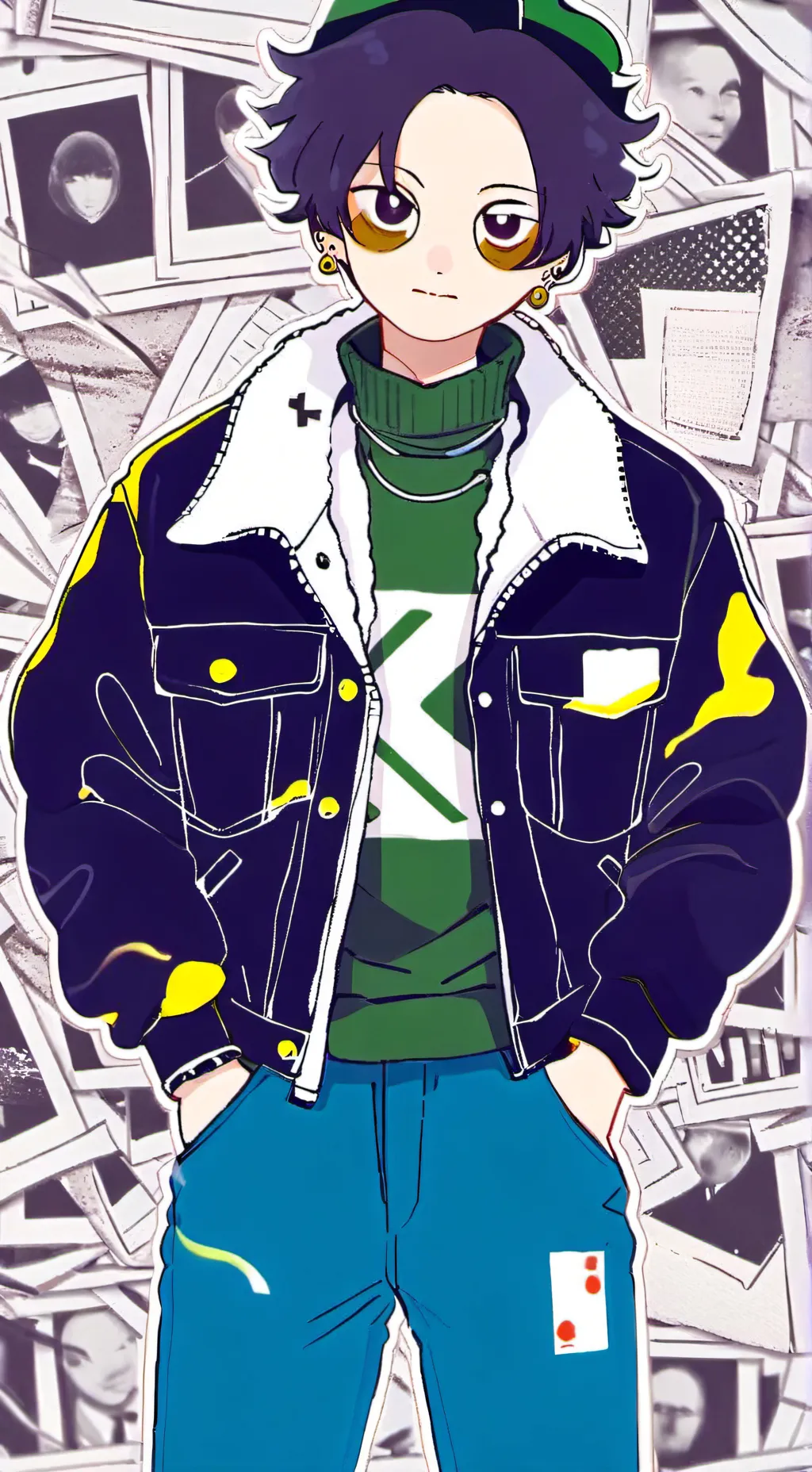 ai character: Holcode and me background