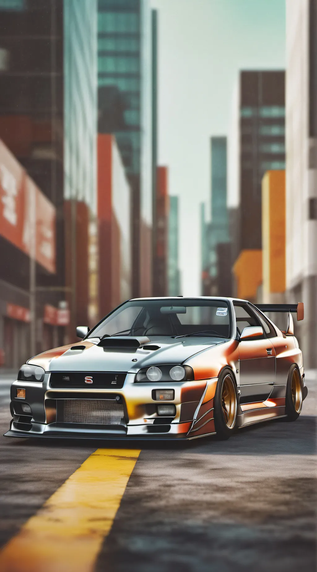 ai character: Nissan  background