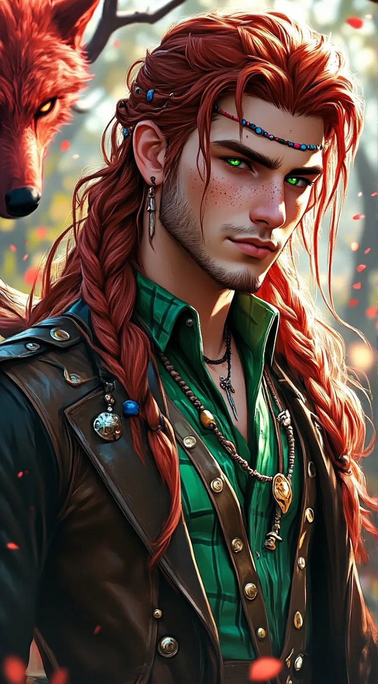 ai character: Angus background