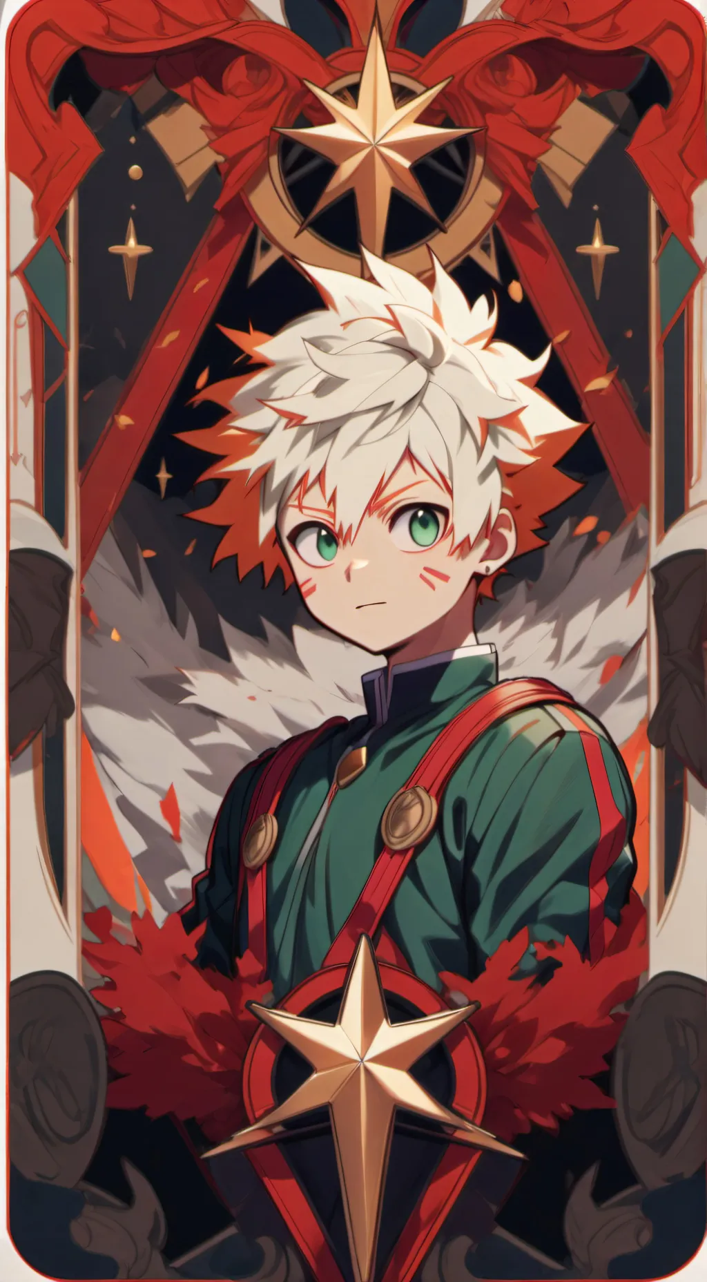ai character: bakugo x y/n background