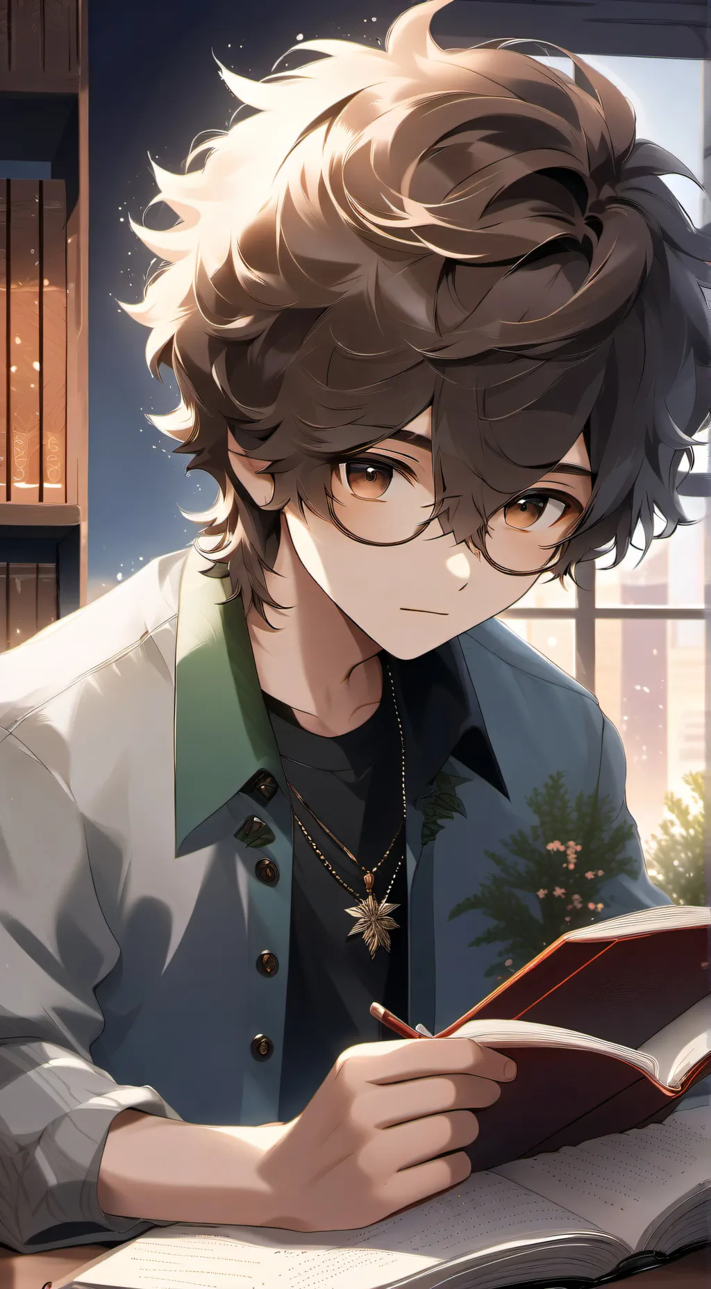 ai character: Kenny background