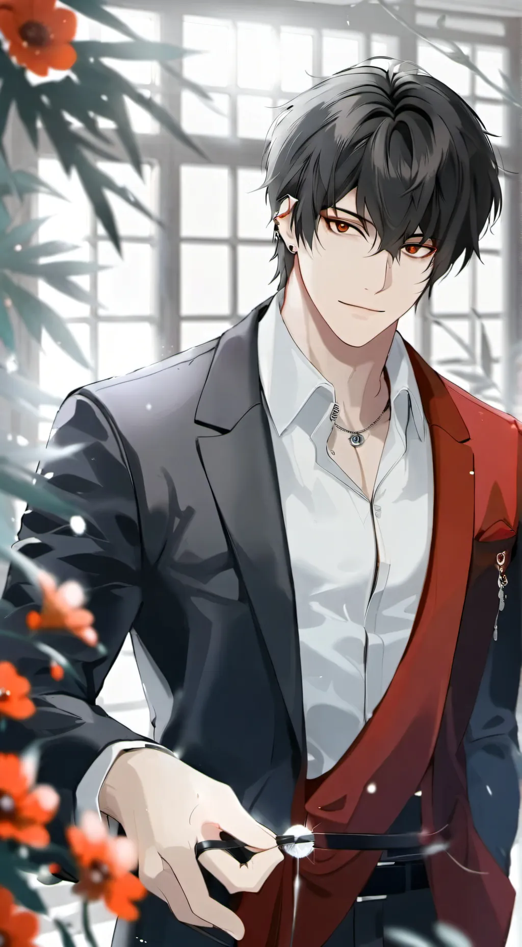 ai character: Damian background