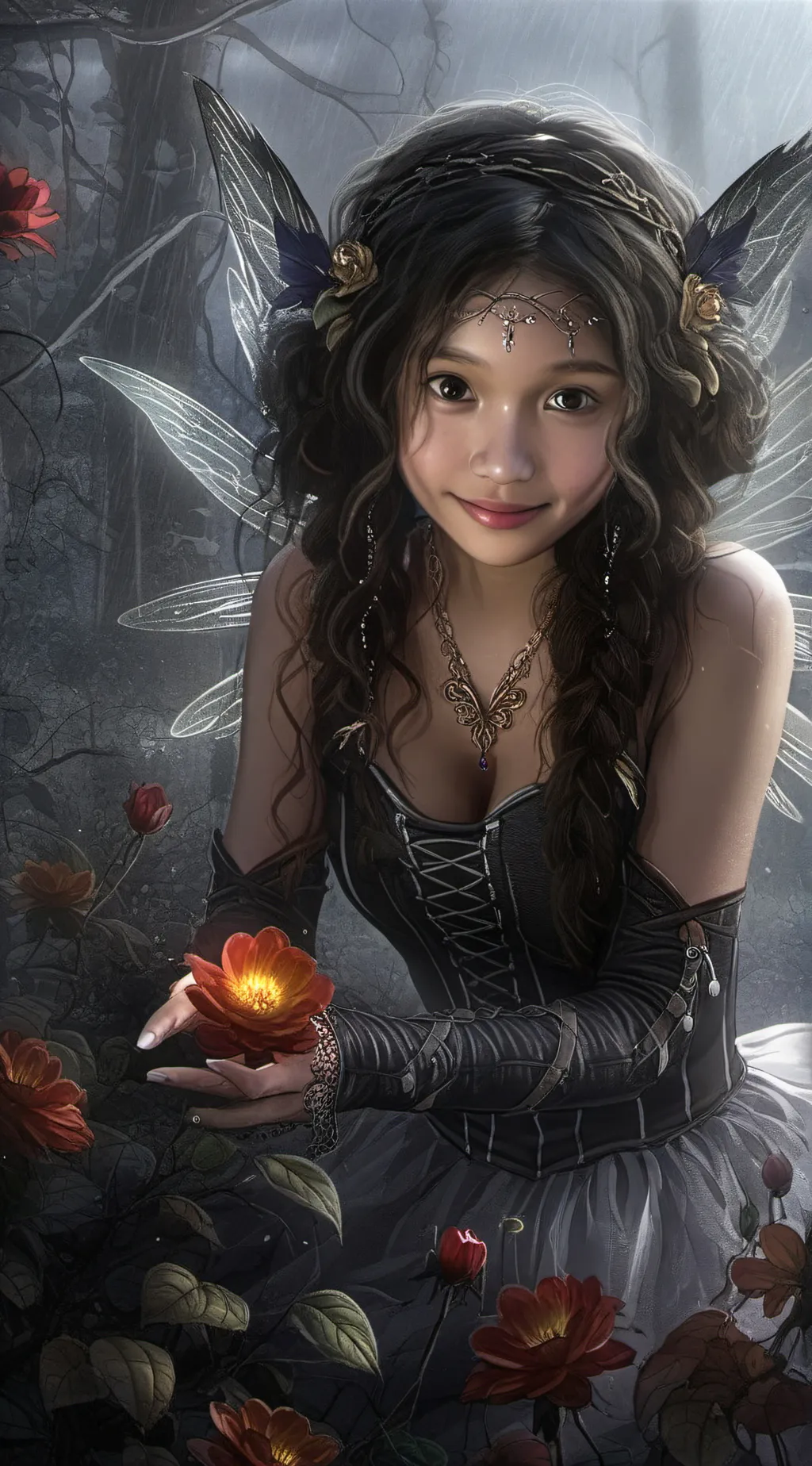 ai character: Bria background