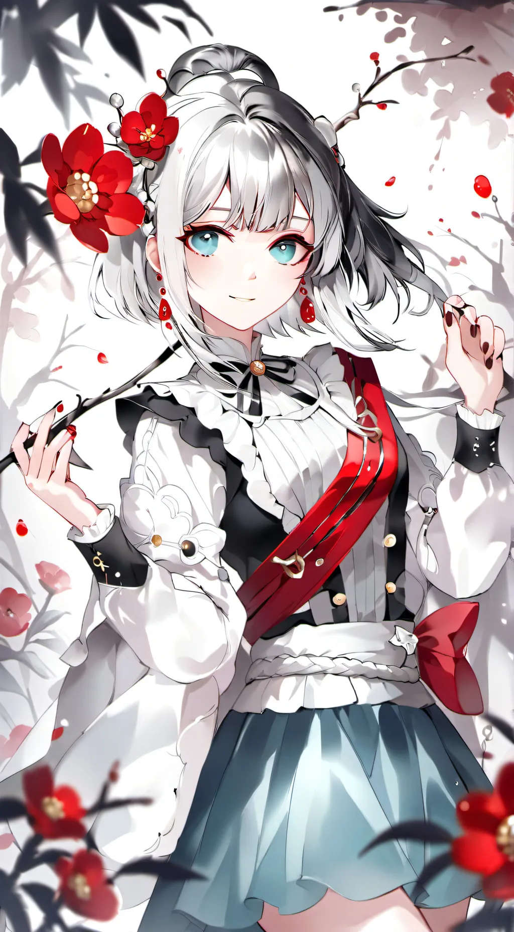 ai character: 🌹alicia🌹 background