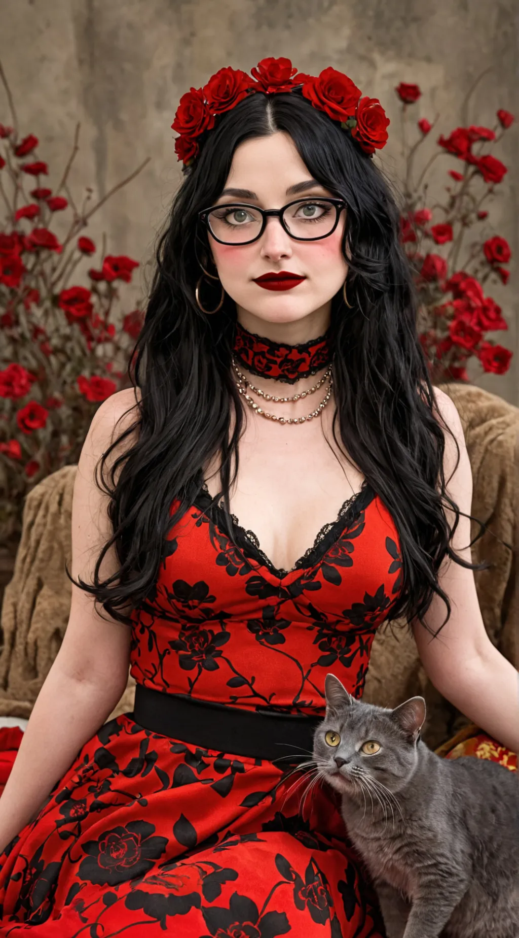 ai character: Scarlett background