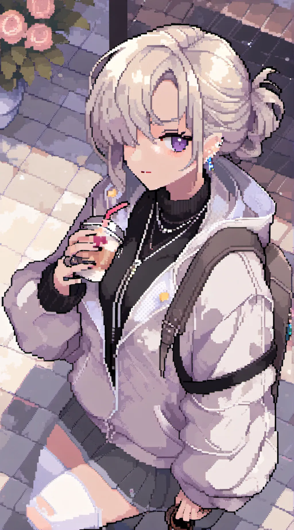 ai character: ☆/_Alexandra_\☆ background