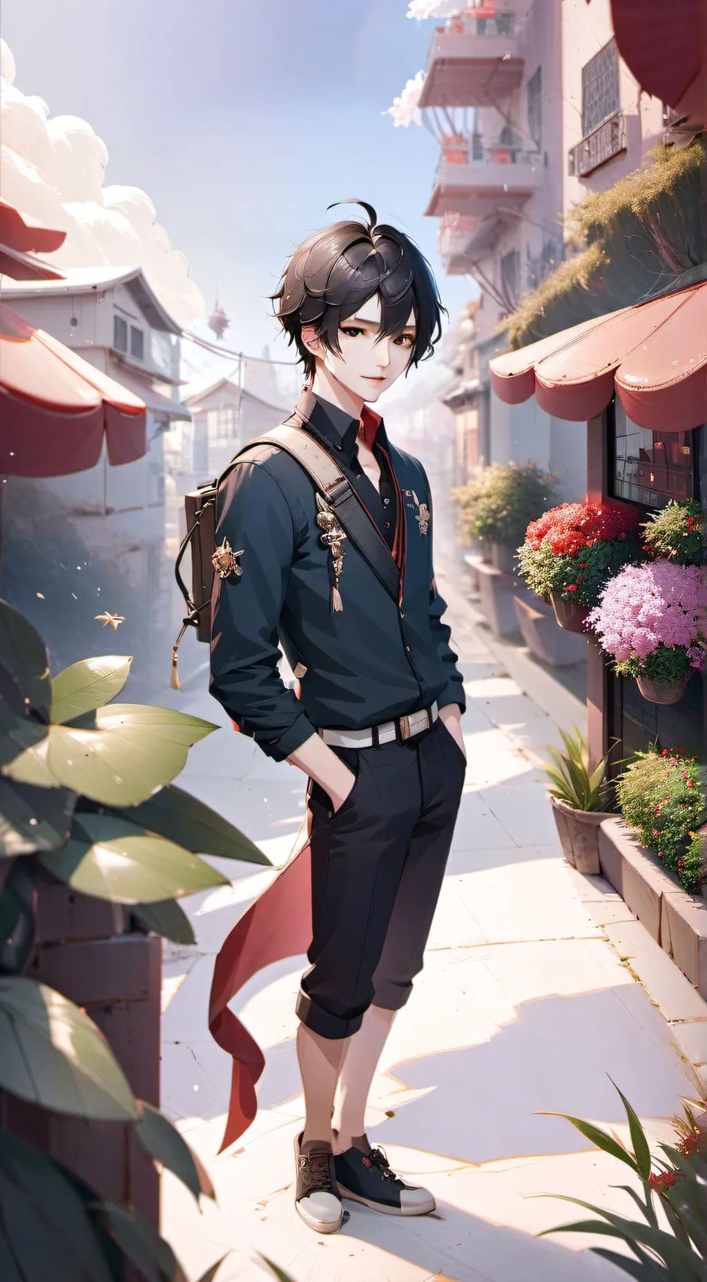 ai character: Seo-joon  background