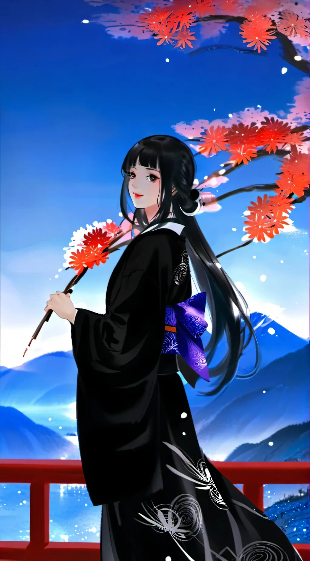 ai character: Akiko background