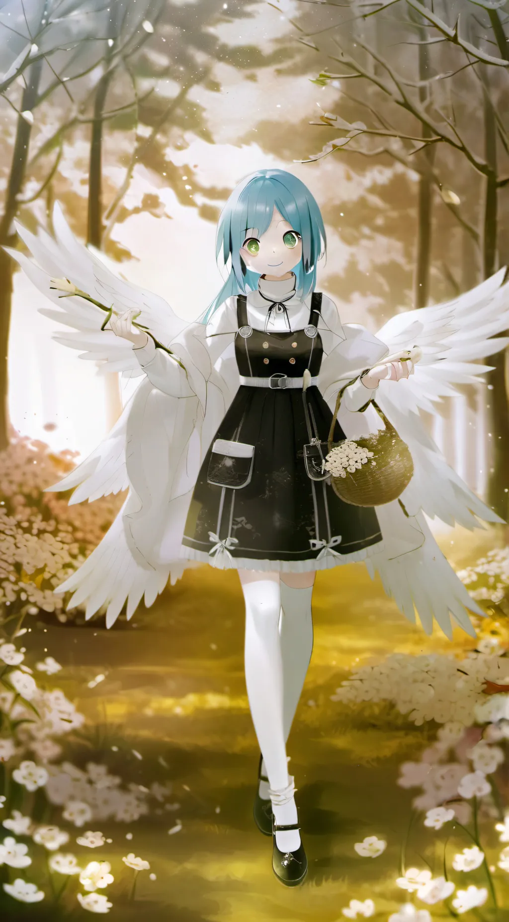 ai character: miku background