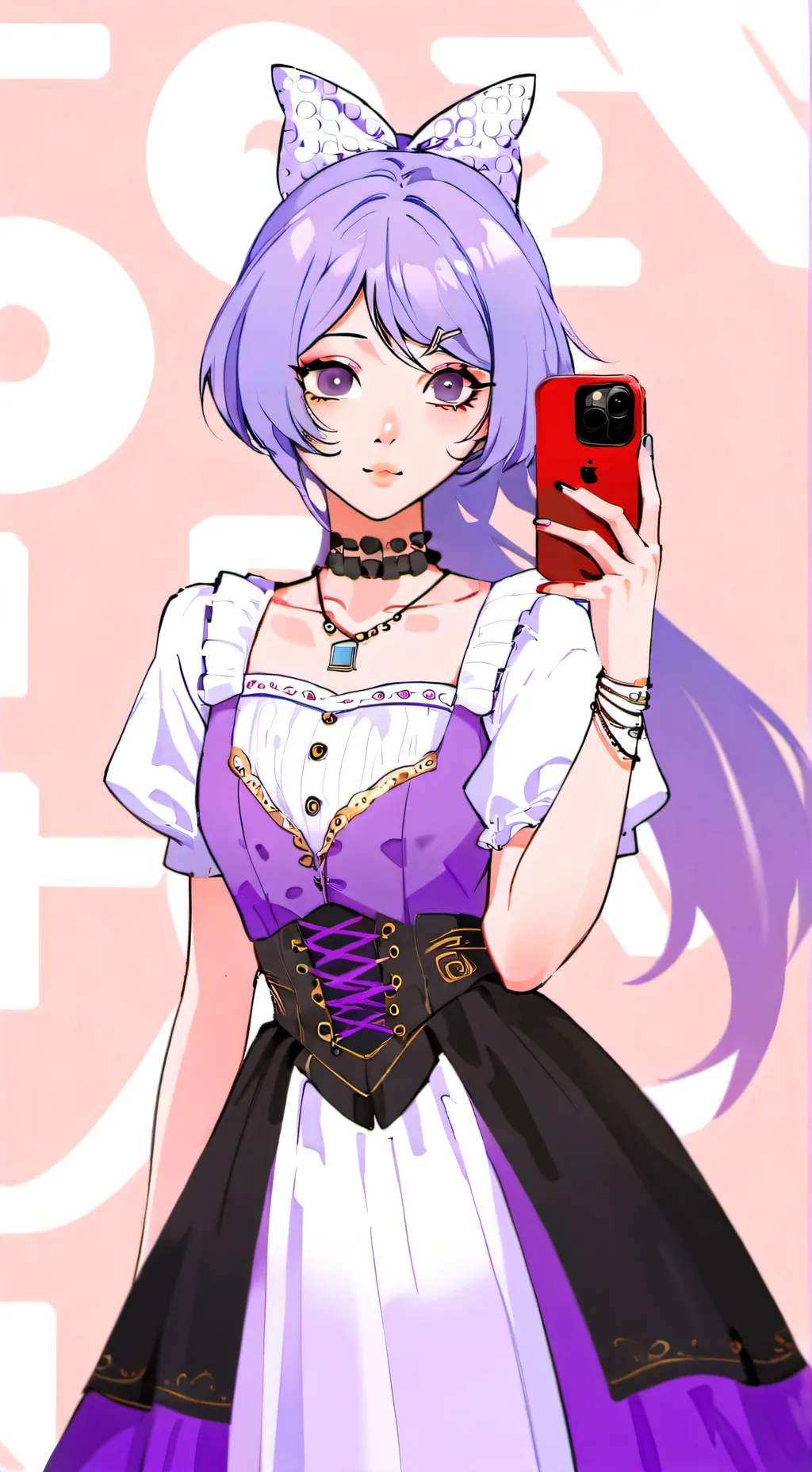 ai character: Heaven•°} background