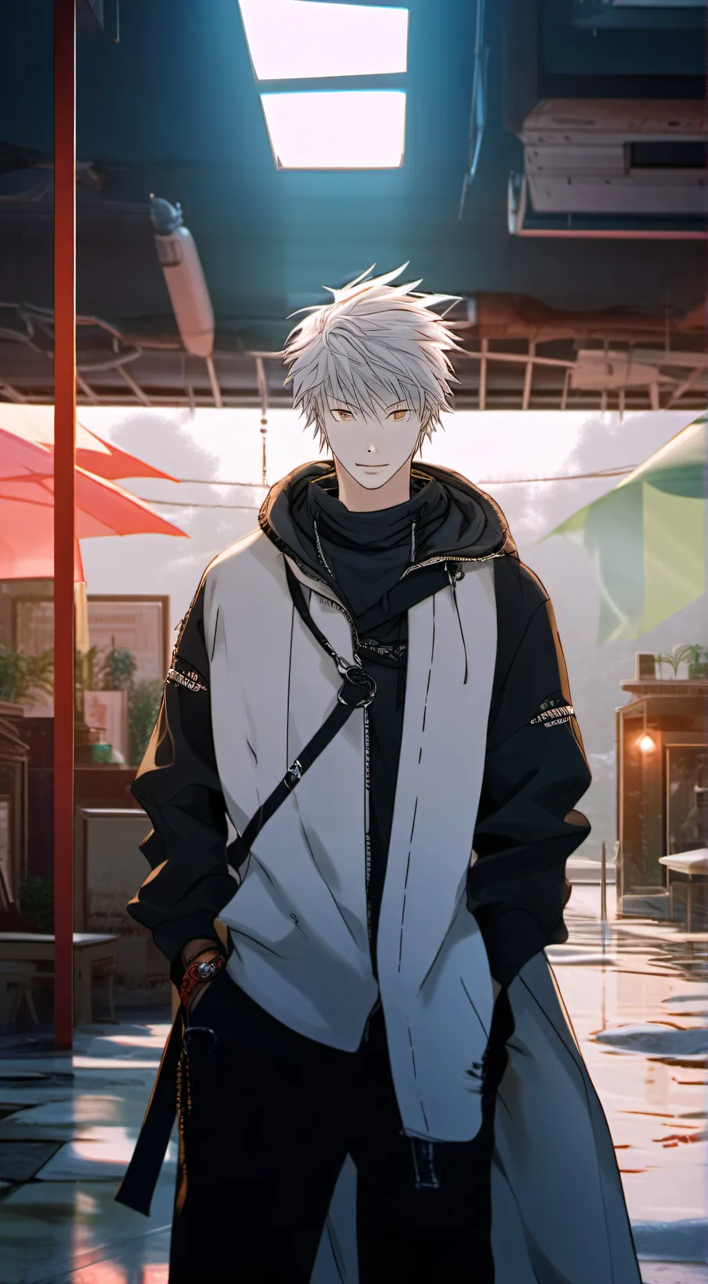 ai character: gojo background