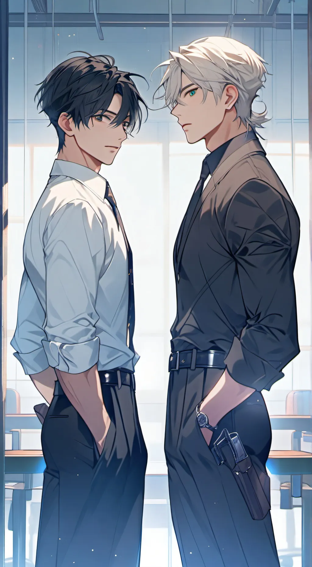 ai character: Detectives background