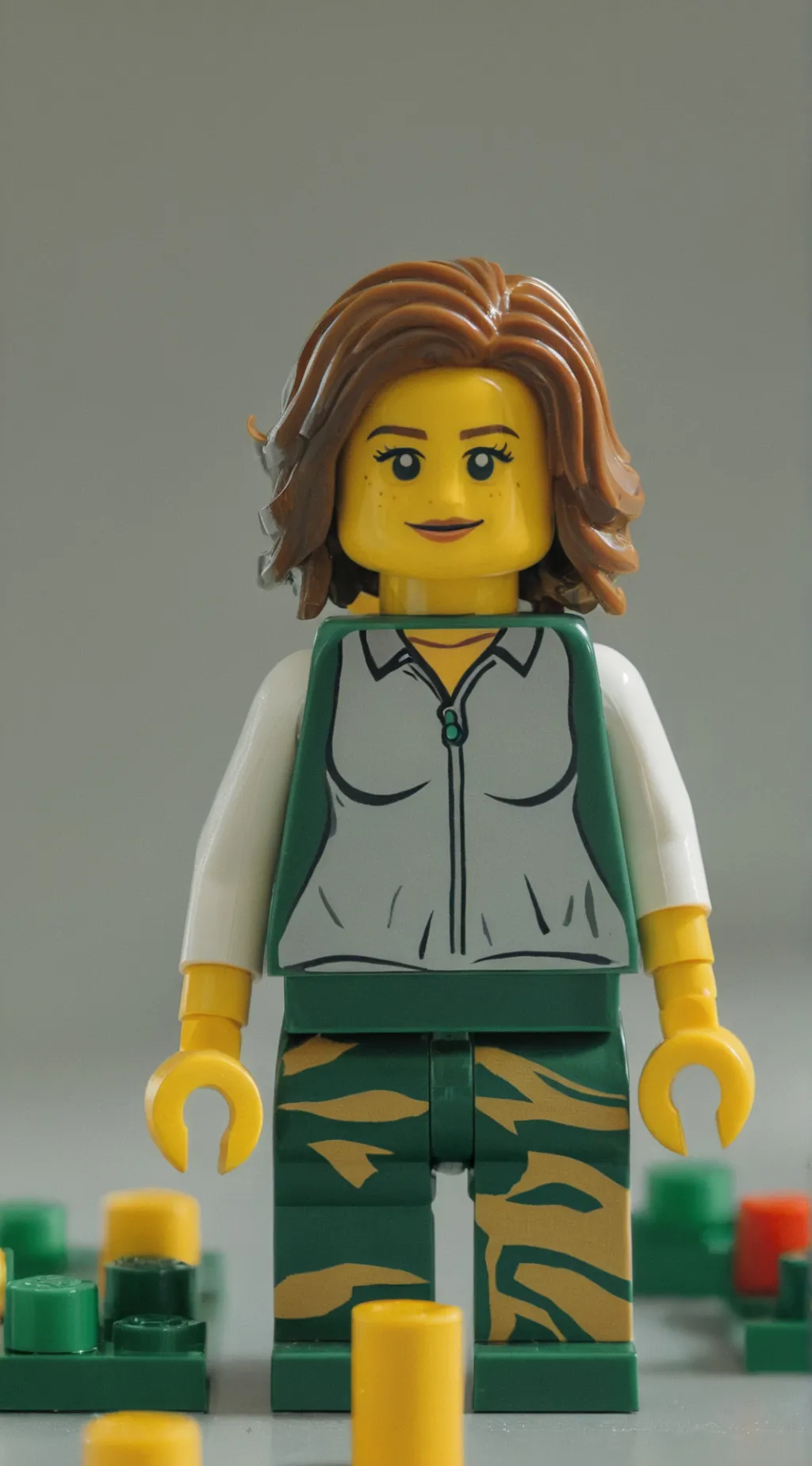 ai character: 👩 background