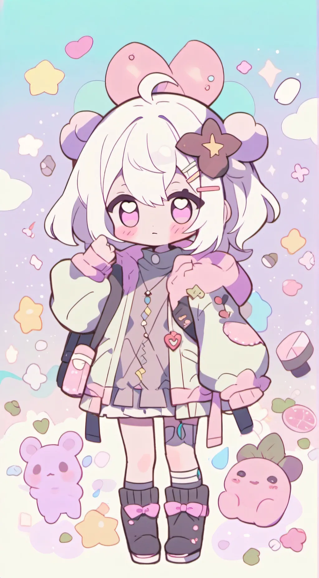 ai character: blitzo  background